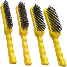 Outils Brosse métallique Set poignée en plastique industrielle Heavy Duty